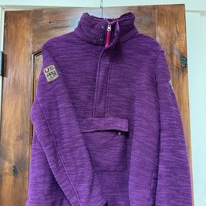 Fuzzy Freeski Pullover Women’s M Spyder